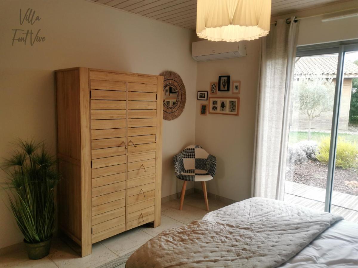 Villa Font Vive - Chambres d'hôtes avec Cuisine et calme absolu ! Grospierres Extérieur photo