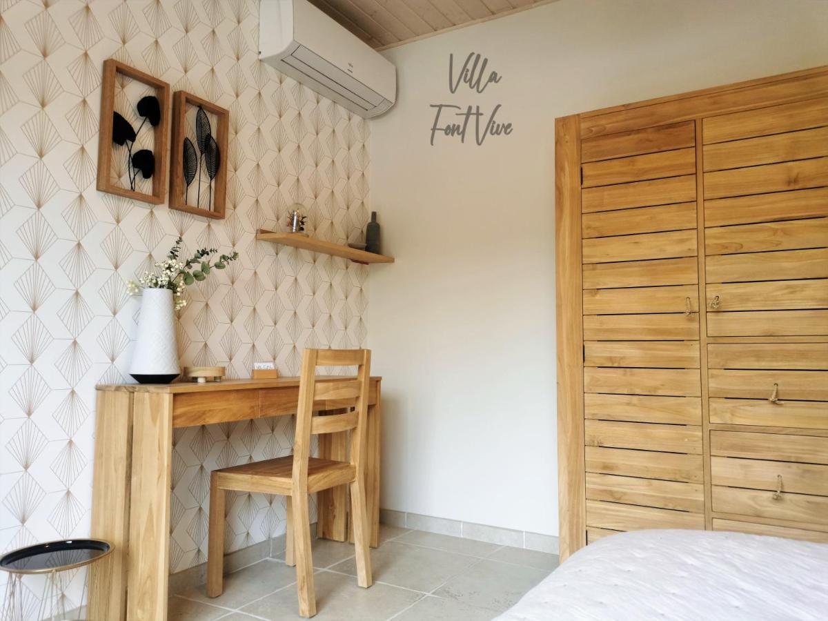 Villa Font Vive - Chambres d'hôtes avec Cuisine et calme absolu ! Grospierres Extérieur photo