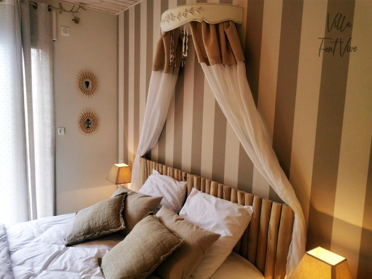 Villa Font Vive - Chambres d'hôtes avec Cuisine et calme absolu ! Grospierres Extérieur photo