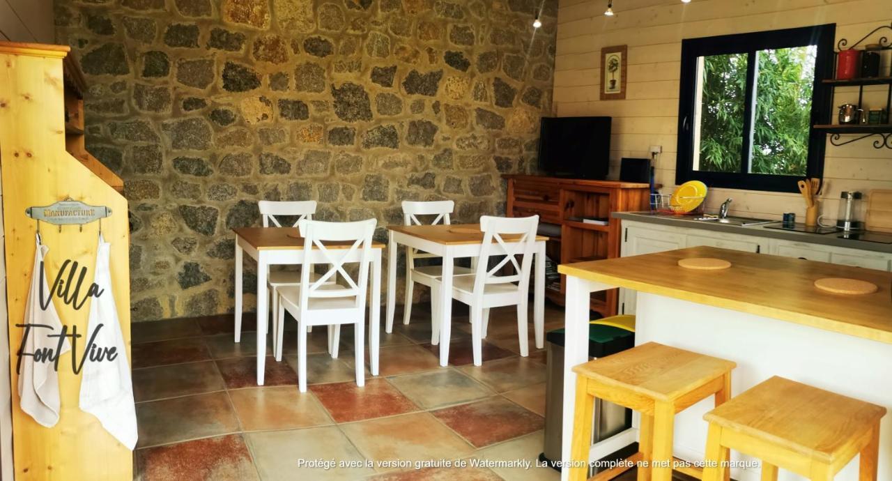 Villa Font Vive - Chambres d'hôtes avec Cuisine et calme absolu ! Grospierres Extérieur photo